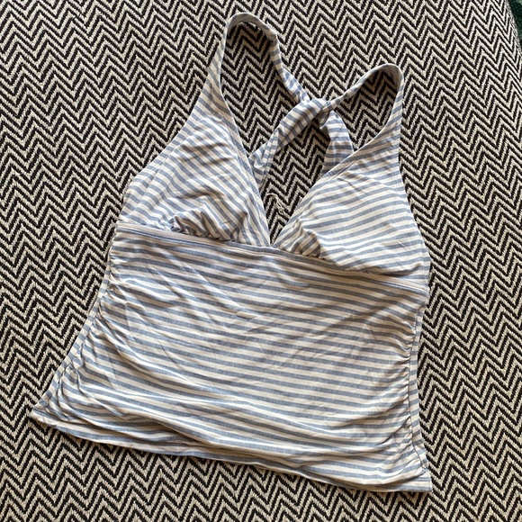 Two piece nautical stripe tankini set - Picture 4 of 7